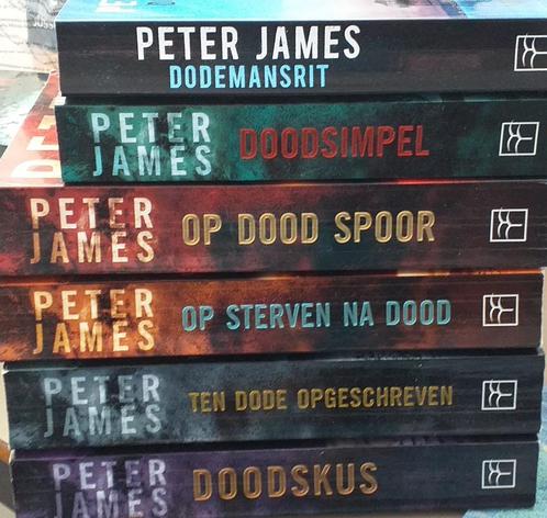 Peter James : Doodsimpel, Ultiem bewijs, Boeken, Thrillers, Gelezen, Europa overig, Ophalen of Verzenden