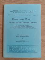 ORNAMENTAL PLANTS IN 16th AND 17th CENTURY GARDENS, Ophalen of Verzenden, Gelezen, Interieur en Design