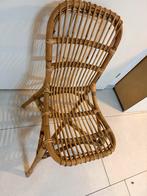 Rotan Stoel - Natuurlijke Charme, Bruin, Riet of Rotan, Ophalen of Verzenden, Zo goed als nieuw