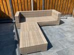 Mooie loungebank inclusief 2 hockers, Ophalen, Zo goed als nieuw