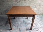 Eettafel uitschuifbaar, Huis en Inrichting, Tafels | Eettafels, Ophalen, Gebruikt, 100 tot 150 cm, 50 tot 100 cm