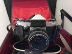 Vintage camera met toebehoren 'Practica super TL', Audio, Tv en Foto, Fotocamera's Analoog, Ophalen of Verzenden, Gebruikt, Spiegelreflex