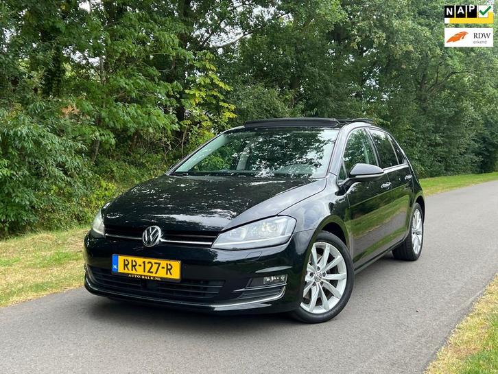 Volkswagen Golf 2.0 TDI Highline | Pano + Keyless + Camera N, Auto's, Volkswagen, Bedrijf, Te koop, Golf, ABS, Achteruitrijcamera