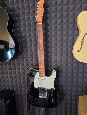 Richwood telecaster sparkling black. beschikbaar voor biedingen