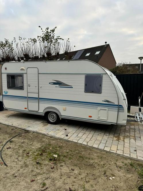 Adria 2006 PU 462 met mover evt airco, Caravans en Kamperen, Caravans, Particulier, tot en met 4, Rondzit, Adria, Openslaande ramen