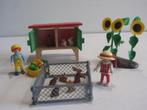 PLAYMOBIL Konijnenhok met buitenren en kinderen 3075, Ophalen of Verzenden, Gebruikt, Los playmobil