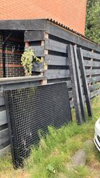 Metalen schutting delen., Tuin en Terras, Ophalen, Minder dan 3 meter, IJzer, 1 tot 2 meter