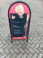 Vintage Coca Cola Sandwich Reclamebord, Ophalen, Gebruikt, Reclamebord