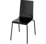 Ikea chair stoel zwart set van 2 stoelen te koop Martin, Gebruikt, Zwart, Ophalen