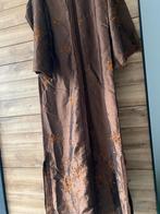 Marokans kaftan, Galajurk, Bruin, Maat 42/44 (L), Nieuw