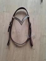 Western hoofdstel, Dieren en Toebehoren, Paarden en Pony's | Hoofdstellen en Tuigage, Verzenden, Zo goed als nieuw, Western
