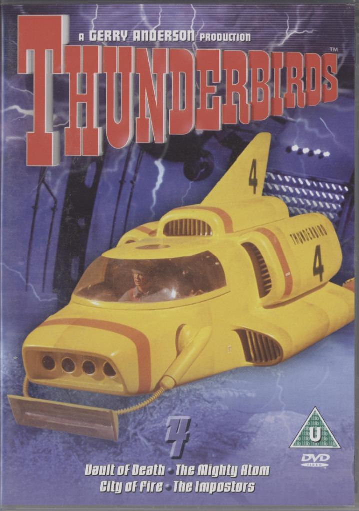 74) Thunderbirds 4 (En), Cd's en Dvd's, Dvd's | Science Fiction en Fantasy, Gebruikt, Fantasy, Alle leeftijden, Ophalen of Verzenden