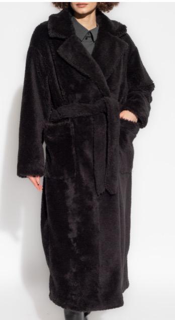 UGG  faux fur wrap coat maat M, Kleding | Dames, Jassen | Winter, Nieuw, Maat 38/40 (M), Zwart, Ophalen of Verzenden