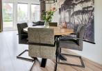 4 eetkamerstoelen parantino pronto, Ophalen, Zo goed als nieuw, Metaal, Vier