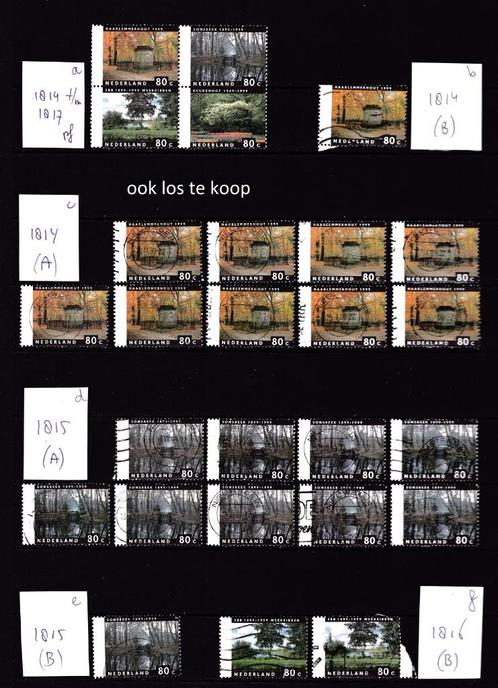 9409) Nederland 1814 tm 1817 vier jaargetijden (1999), Postzegels en Munten, Postzegels | Nederland, Ophalen of Verzenden