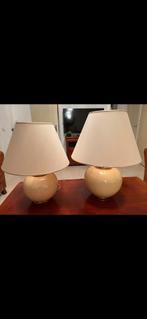 Gratis grote lampen x2, Huis en Inrichting, Lampen | Lampenkappen, Ophalen of Verzenden, Zo goed als nieuw, Rond