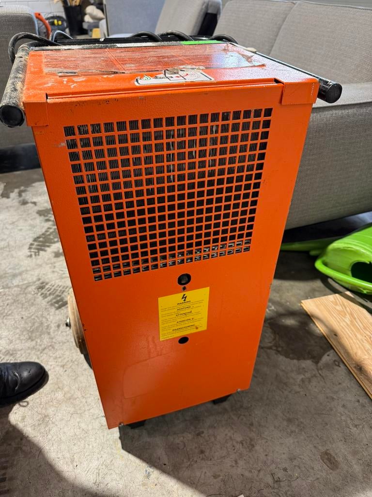 Bouwdroger TTK 400  75 L uit 2018 - Zo goed als nieuw!, Doe-het-zelf en Verbouw, Reinigingsmachines, Ophalen of Verzenden, Zo goed als nieuw