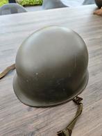 Legerhelm stalen helm en binnenhelm Militair, Ophalen of Verzenden, Landmacht, Nederland, Helm of Baret