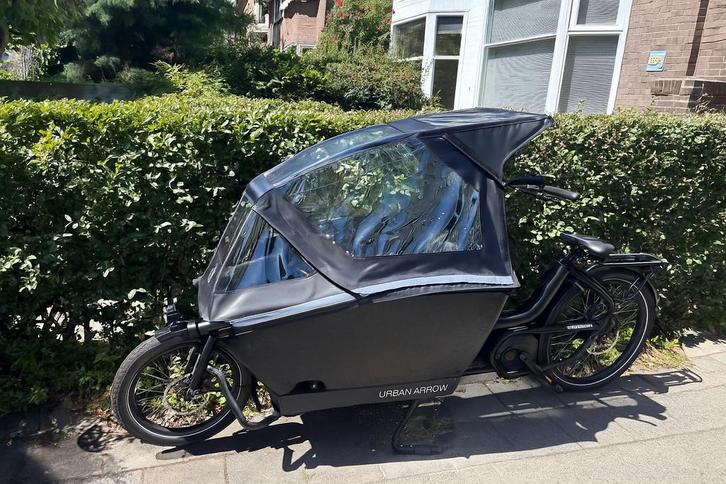 Urban arrow regenhuif PLUS+, Fietsen en Brommers, Fietsaccessoires | Fietsaccu's, Zo goed als nieuw, Ophalen of Verzenden