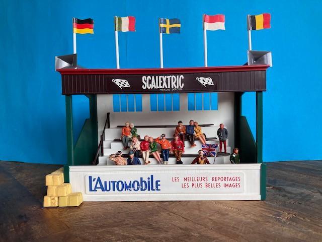 Sceenery ! > GROTE tribune Scalextric voor de autoracebaan, Kinderen en Baby's, Speelgoed | Racebanen, Gebruikt, Elektrisch, Overige merken