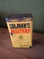 Blikje Colman's mustard ( met inhoud), Verzamelen, Blikken, Ophalen of Verzenden, Gebruikt, Overige, Overige merken