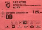 Entreebiljet Vitesse - AJAX seizoen 1995/1996, Verzamelen, Verzenden, Gebruikt, Ajax
