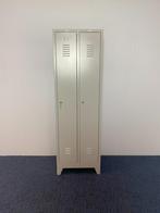 5 x Garderobekast 2-deurs, lichtgrijs, H 190 x B 60 x D 50, Huis en Inrichting, Bureaus, Ophalen, Gebruikt