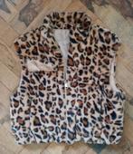 Gilet met panterprint, Maat 38/40 (M), Bruin, Verzenden, Onbekend