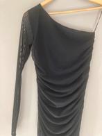 Elegante Avondjurk - Zwart S, Zwart, Ophalen of Verzenden, Zo goed als nieuw, Maat 36 (S)