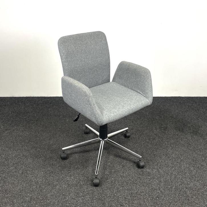 Bureaustoel Trento - Grijze Zitting 25263, Huis en Inrichting, Bureaustoelen, Grijs, Ophalen