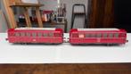 Fleischmann bijwagen garnituur 1370/2 voor railbus, Ophalen, Gebruikt, Gelijkstroom, Fleischmann