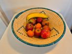 Fruitmand, Ophalen of Verzenden, Nieuw, Rond, Riet