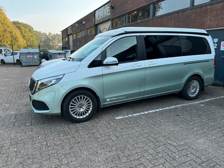 Mercedes EQV camper, dagelijkse auto met 50% wegenbelasting, Caravans en Kamperen, Campers, Particulier, tot en met 4, Buscamper of Camperbus