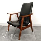 Midcentury, vintage fauteuil easy chair, Van Teeffelen, Webe, Huis en Inrichting, Fauteuils, Ophalen, Hout, Gebruikt, Midcentury, mid century, vintage, design, retro