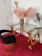 Eettafel bureau sidetable tv tafel, Huis en Inrichting, Ophalen of Verzenden, Zo goed als nieuw, 25 tot 50 cm, Rechthoekig