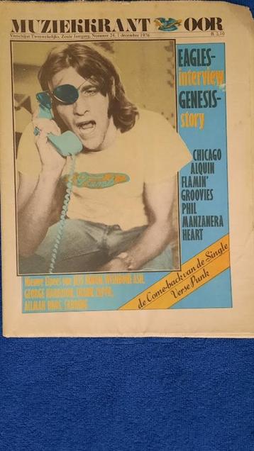OOR 24-1976 The Eagles Genesis Chicago Alquin Flamin Groovie beschikbaar voor biedingen