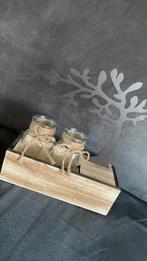 Laatste ‼️ mooie decoratie vazen met houder te koop nieuw‼️, Overige kleuren, Nieuw, Ophalen of Verzenden, Glas