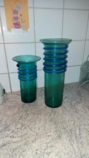 Stijlvolle design vazen jaren 70/79,lees de beschrijving beschikbaar voor biedingen