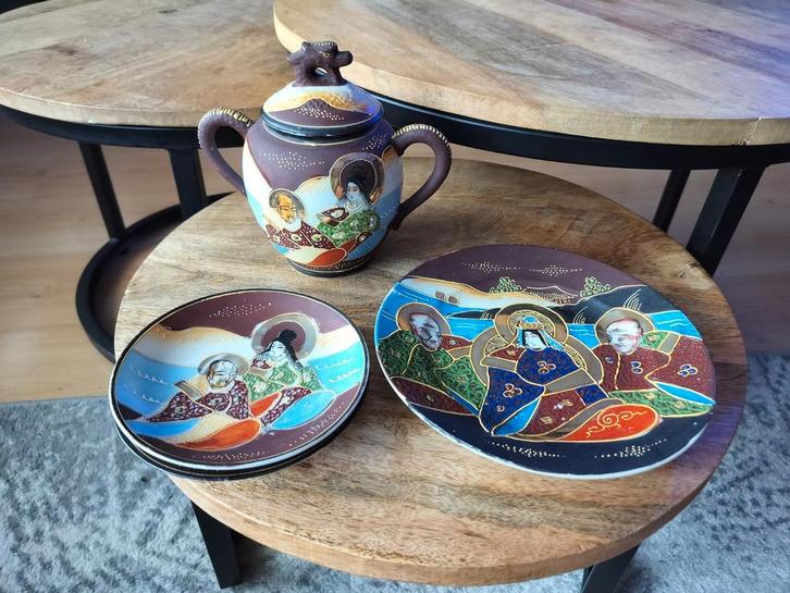 Satsuma porselein, Antiek en Kunst, Antiek | Keramiek en Aardewerk, Ophalen of Verzenden