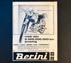 Advertentie ‘Berini motoren’ (1965), Ophalen of Verzenden, 1960 tot 1980, Knipsel(s)