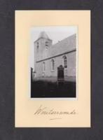 Foto Wouterswoude Kerk Grafsteen Jaren 30., Verzamelen, Foto's en Prenten, Verzenden, Foto, Zo goed als nieuw, Gebouw
