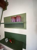 2 Ikea Plankjes. Groen!! Bekvam, Huis en Inrichting, Gebruikt, Ophalen of Verzenden