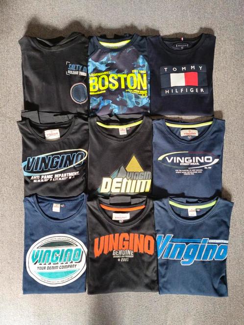 9 jongensshirts lange mouw, maat 170/176, Kinderen en Baby's, Kinderkleding | Kinder-kledingpakketten, Gebruikt, Maat 170, Ophalen of Verzenden