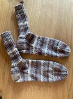 Wollen sokken met de hand gebreid 40/41, Kleding | Dames, Sokken en Kousen, Nieuw, Ophalen of Verzenden, Sokken en Kniesokken