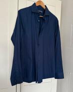 Angelo Litrico donkerblauwe overhemd 100 procent katoen, Kleding | Heren, Overhemden, Blauw, Angelo Litrico, Ophalen of Verzenden