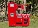 Kidkraft vintage keukentje rood incl. pannetjes, spulletjes, Ophalen, Gebruikt, Hout, Speelkeuken