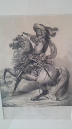 Uitgave Ned. maatschappij Schone Kunsten. Antieke steendruk, Ophalen of Verzenden