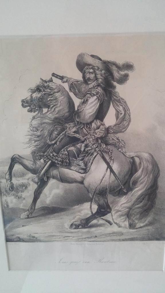 Uitgave Ned. maatschappij Schone Kunsten. Antieke steendruk, Antiek en Kunst, Kunst | Litho's en Zeefdrukken, Ophalen of Verzenden