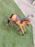 Antieke paardenfiets hout paardje paard antiek hout fiets, Antiek en Kunst, Ophalen of Verzenden