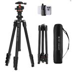 Aluminum Lightweight Camera Tripod, Audio, Tv en Foto, Fotografie | Statieven en Balhoofden, Ophalen, Nieuw, Driepoot, 175 cm of meer